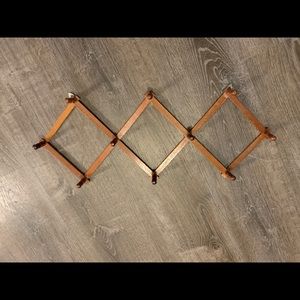 Wall hanger coat hanger vintage accordion